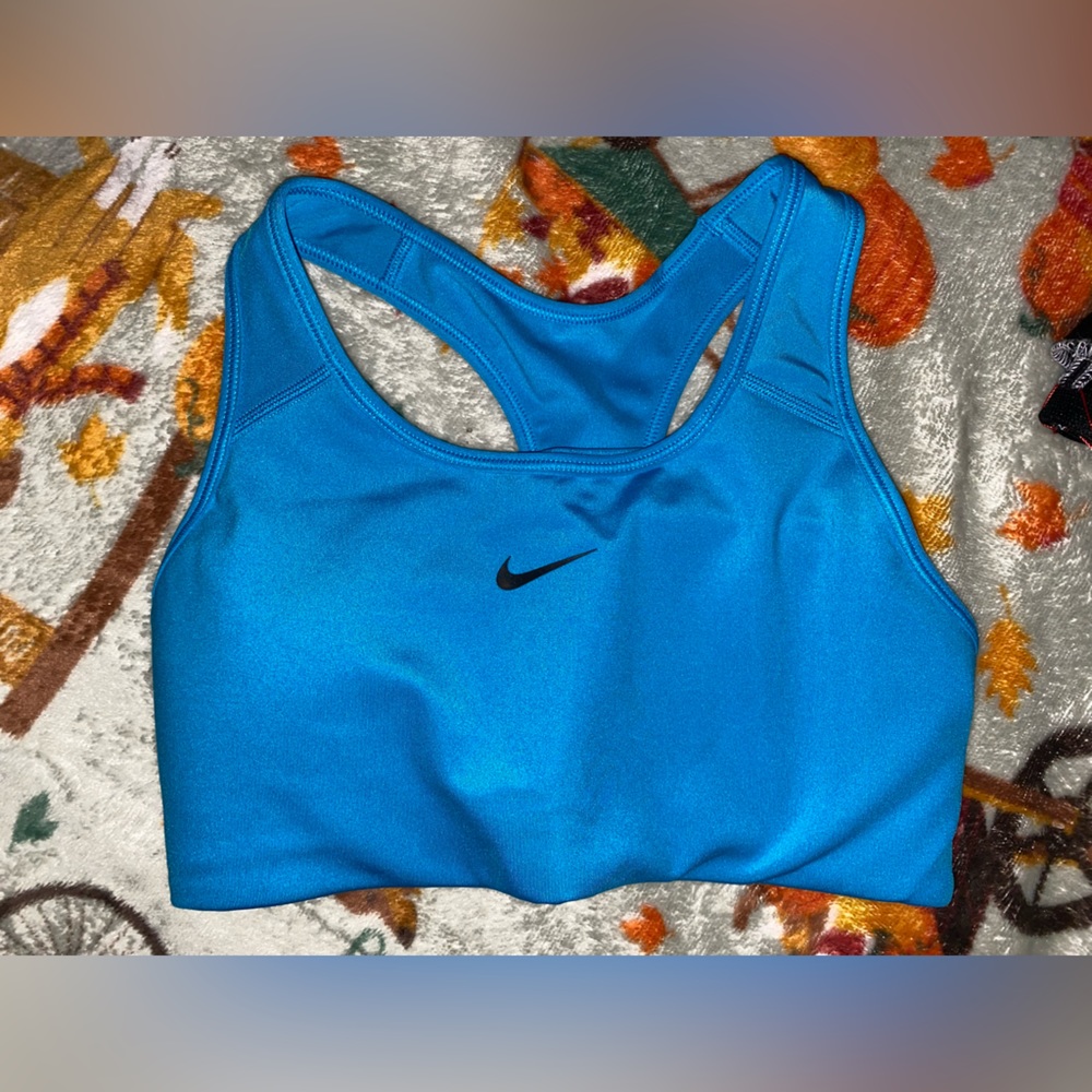 Blue Nike Sports Bra